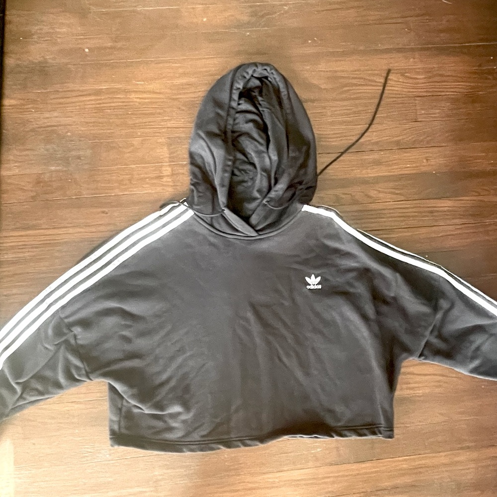 Adidas cropped hoodie